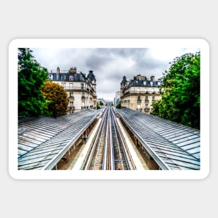 Paris Railway To Infinity And Beyond Sticker